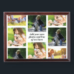 Make your own photo collage and text  award plaque<br><div class="desc">Make your own photo collage and text</div>