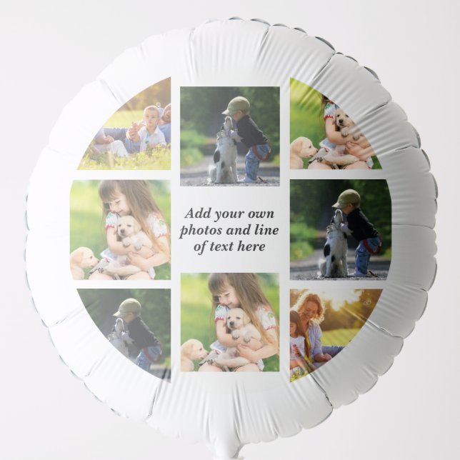 Make your own photo collage and text balloon (Front)