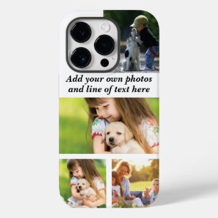 Make your own photo collage and text Case-Mate iPhone 14 pro case