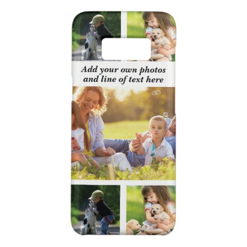 Make your own photo collage and text  Case_Mate samsung galaxy s8 case