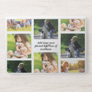 Make your own photo collage and text  HP laptop skin