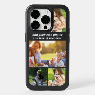 Make your own photo collage and text OtterBox iPhone 14 pro case