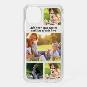 Make your own photo collage and text  speck iPhone 11 case