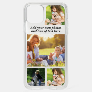Make your own photo collage and text  speck iPhone 11 pro max case