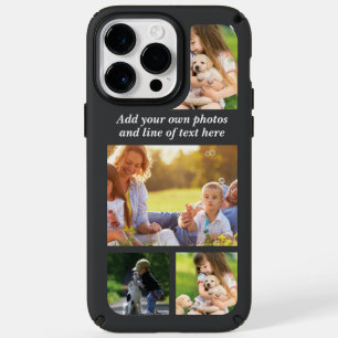 Make your own photo collage and text  speck iPhone 14 pro max case