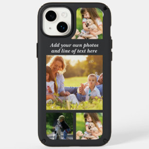 Make your own photo collage and text  speck iPhone 14 plus case