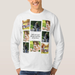 Make your own photo collage and text T-Shirt