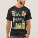 Make your own photo collage and text  T-Shirt<br><div class="desc">Make your own photo collage and text</div>