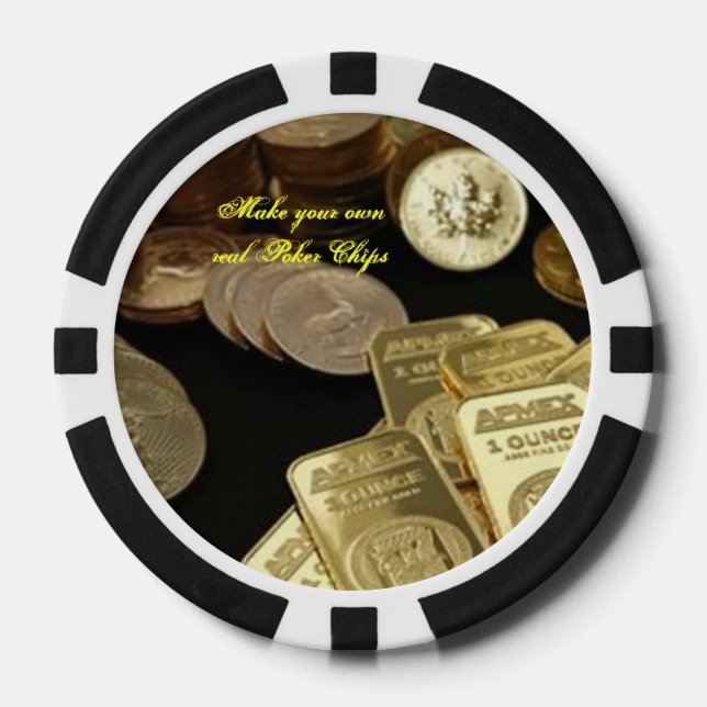 Make your own Poker Chips/Matching playing Cards Chips (Front)