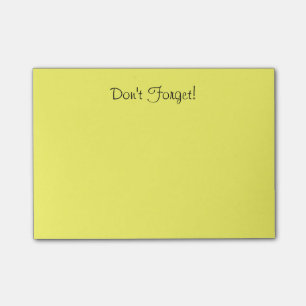 Make your own post-it notes in your favorite color