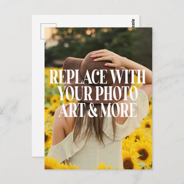 Make your own postcard (Front/Back)