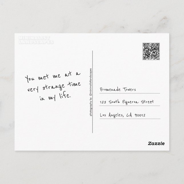 Make Your Own Postcard (Back)