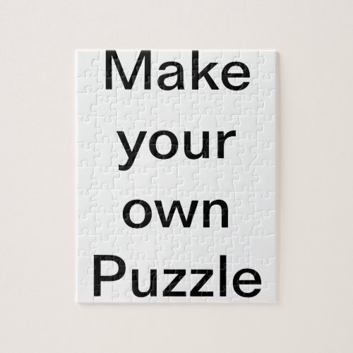 Make your own Puzzle