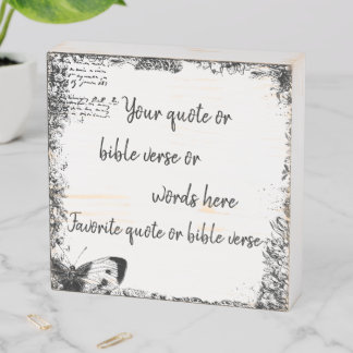 Make your own Quote or Verse Farmhouse Sign