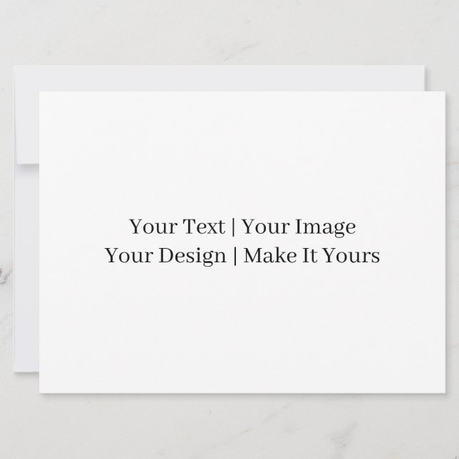 Make Your Own Save The Date Card (Front)