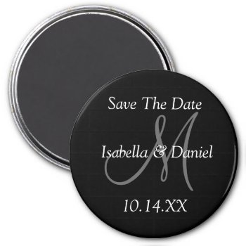 Make Your Own Save The Date Magnet by MonogramGifts at Zazzle