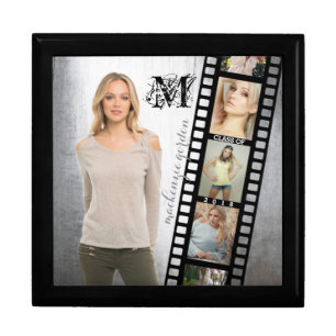Make Your Own Senior Portrait Retro Film Negative Keepsake Box