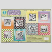 Make Your Own Soft Baby Photo Book - Cut and Sew Fabric