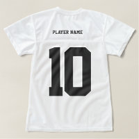 Personalise your own Jersey With your Own Name & Number on the Back