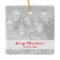Make your own square Christmas tree photo ornament