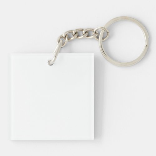 Make Your Own Square Double Sided Acrylic Keychain