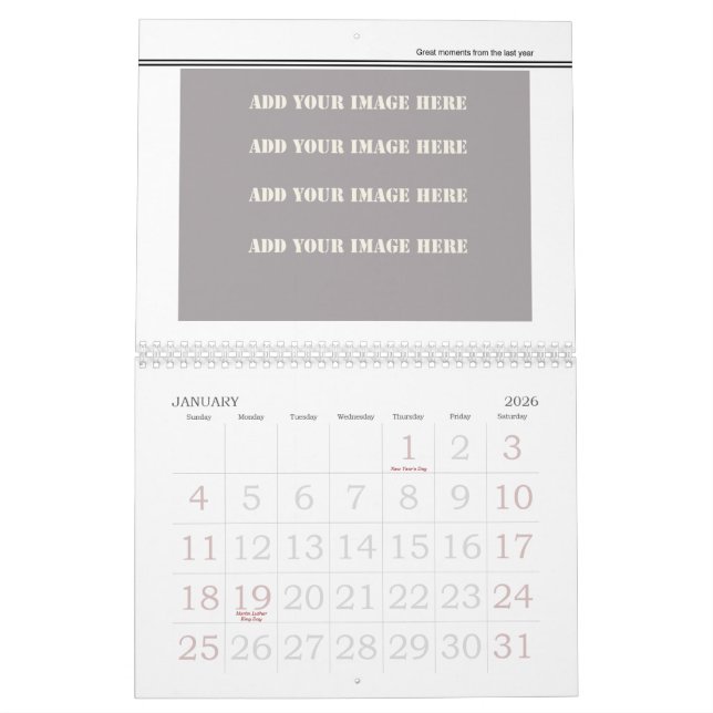 Make your own Travel Calendar 2012 (Jan 2026)