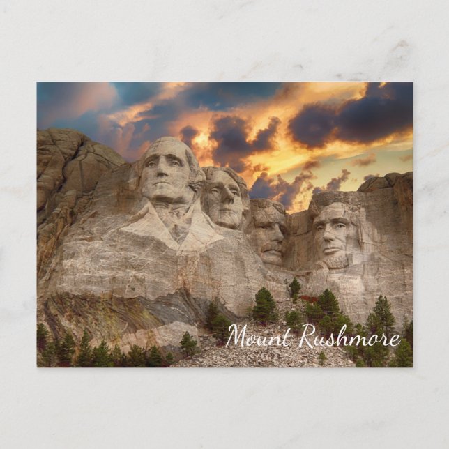 Make Your Own Vacation Souvenir Photo Postcard (Front)