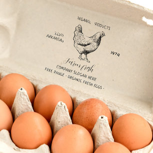 Make Your Own Vintage Rustic Farmhouse Egg Carton Rubber Stamp
