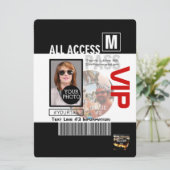 Make Your Own VIP Pass 8 ways to Personalize (Standing Front)