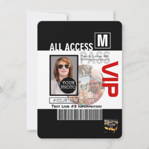 Make Your Own VIP Pass 8 ways to Personalize