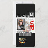 Make Your Own VIP Pass 8 ways to Personalize (Front)