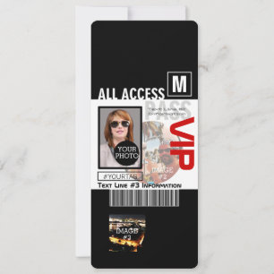 Make Your Own VIP Pass 8 ways to Personalize