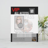 Make Your Own VIP Pass 8 ways to Personalize (Standing Front)
