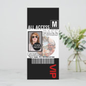 Make Your Own VIP Pass 8 ways to Personalize (Standing Front)
