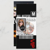 Make Your Own VIP Pass 8 ways to Personalize (Front/Back)