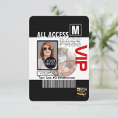 Make Your Own VIP Pass 8 ways to Personalize (Standing Front)