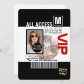 Make Your Own VIP Pass 8 ways to Personalize (Front/Back)