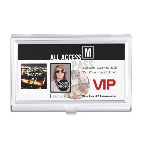 Make Your Own VIP Pass 8 ways to Personalize Business Card Holder