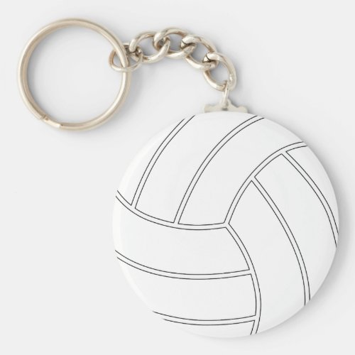 Make Your Own Volleyball Keychain