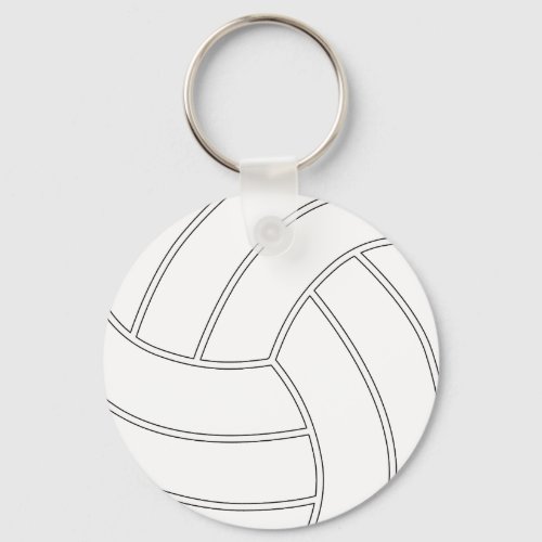 Make Your Own Volleyball Keychain