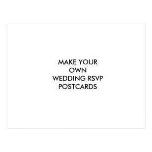 rsvp postcard wedding