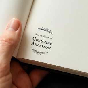 Make Your Own Wreath From The Library Of Self-inki Self-inking Stamp