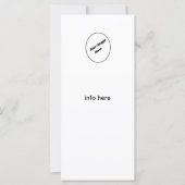 Make Your Personalized Rack Card (Front)