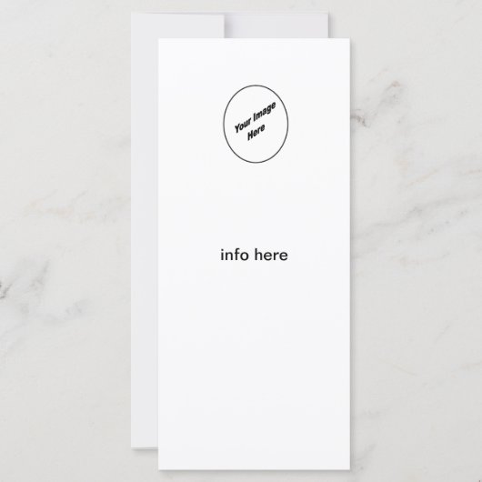 Make Your Personalized Rack Card (Front)