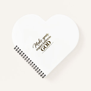 Make your request known to God Notebook