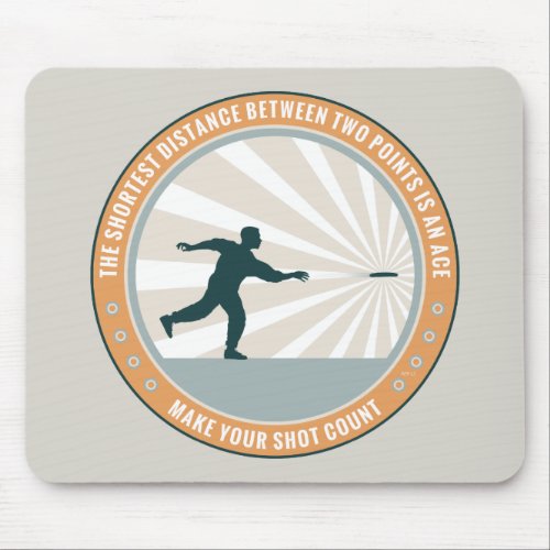 Make Your Shot Count Mouse Pad