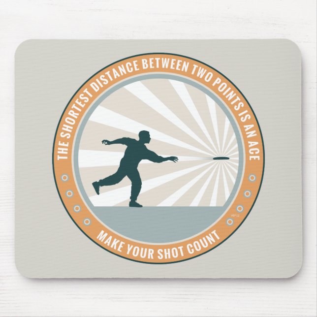 Make Your Shot Count Mouse Pad (Front)