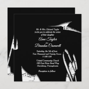 Make Your Wedding Day Sing Stunning Music Theme Invitation