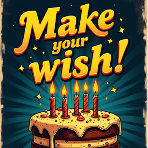 Make Your Wish Birthday Cards Leprechaun DENIED!