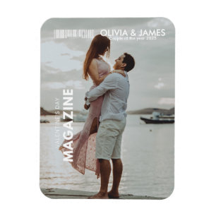 Make yourself a cover star! Valentine's Day Gift Magnet